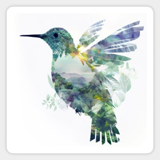 Hummingbird Nature Outdoor Imagine Wild Free Magnet